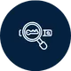 SEO specialist analyzing keyword research tool