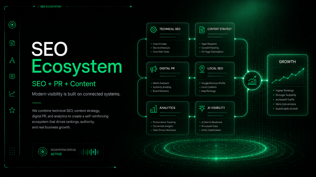 SEO is not dead in 2026. Discover how search intent, technical SEO, authority, content and brand visibility now influence Google and AI search.